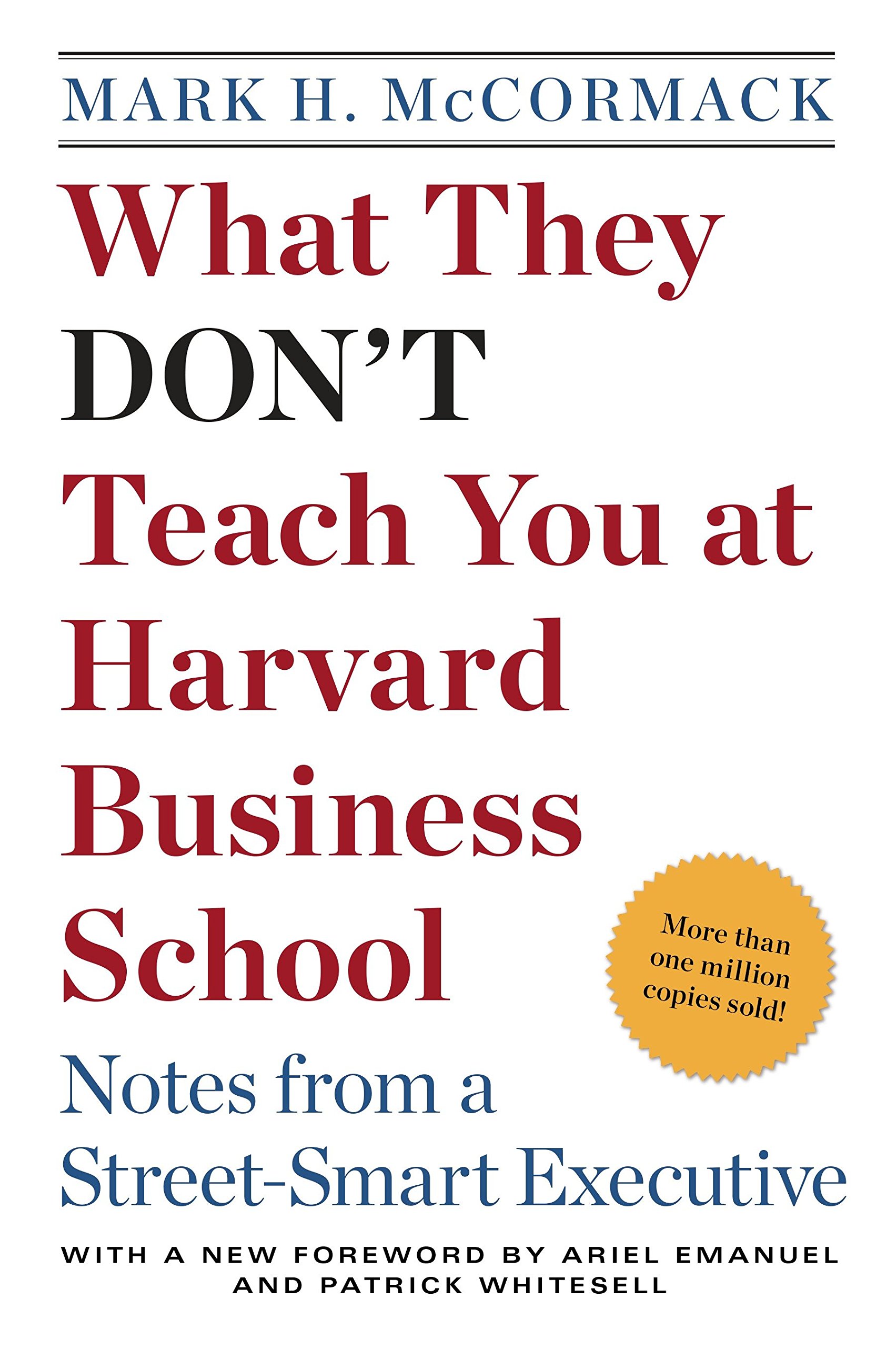 What They Don't Teach You at Harvard Business School - Must Read Business Books for Entrepreneurs in 2022